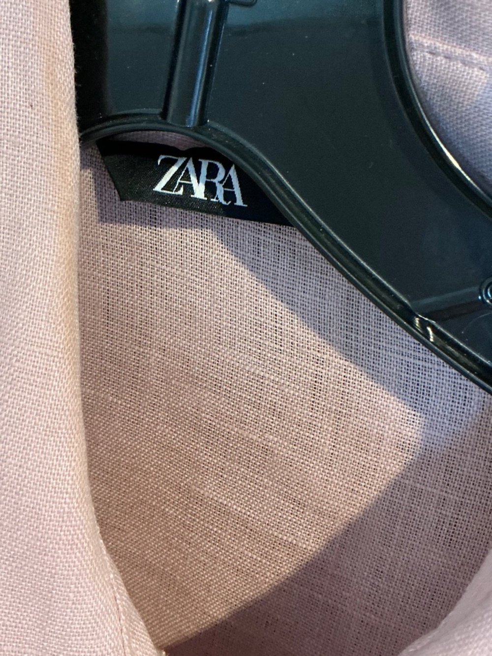 Zara Long Sleeve Linen Blouse - Picture 2 of 4